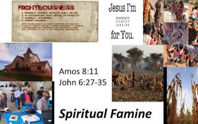 Spiritual Famine