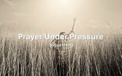 Prayer Under Pressure