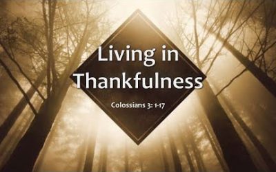 Living in Thankfulness